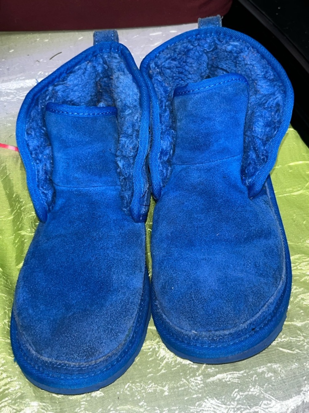 UGG Big Kids Neumel II Boot Authentic Regal Blue Style 1017320K Size 6
